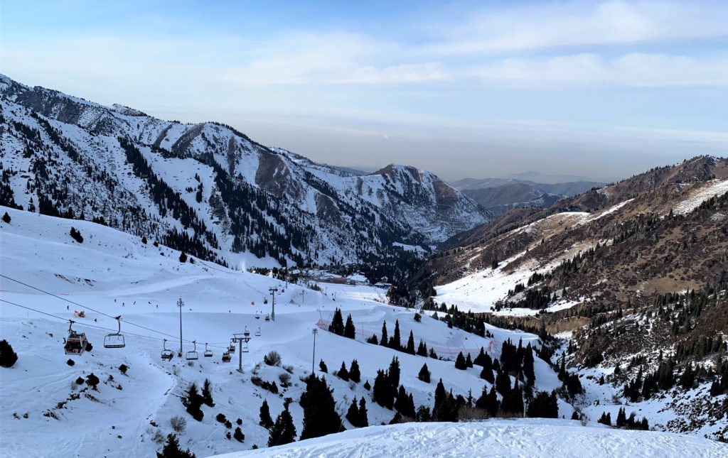 shymbulak view from top