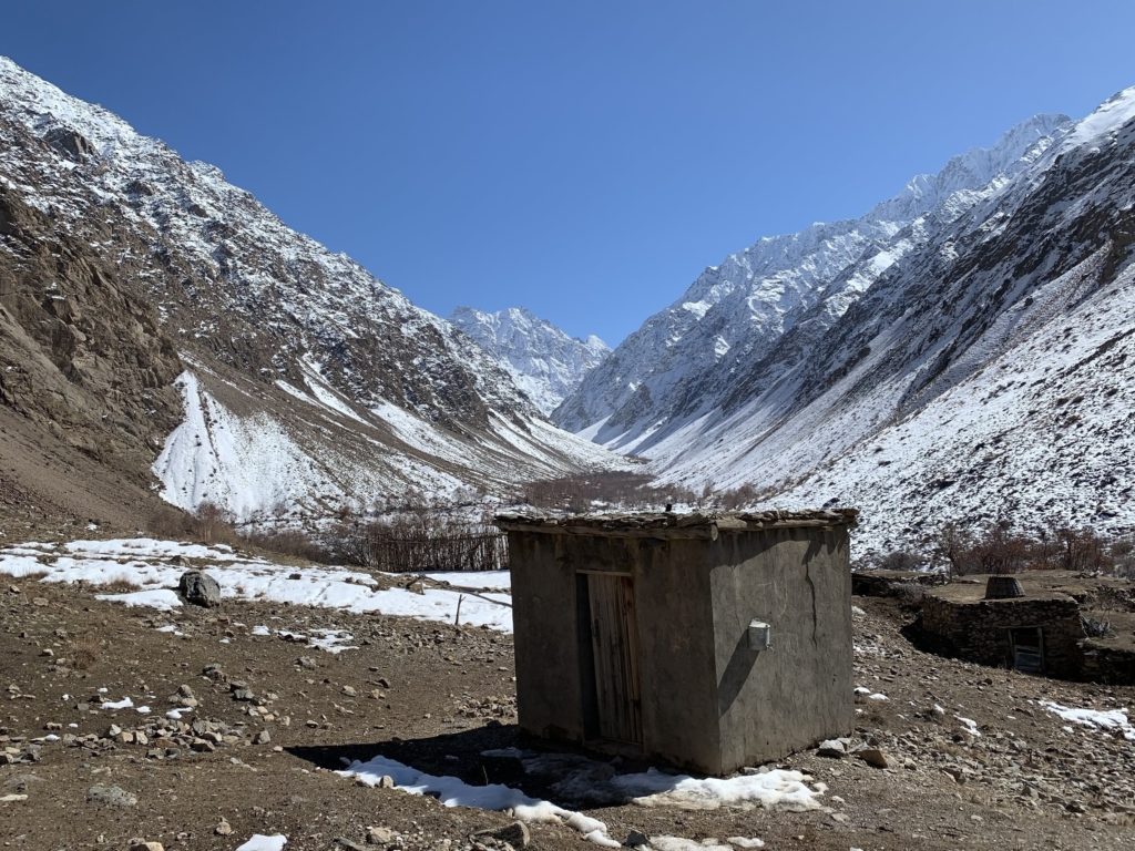 outdoor toilet