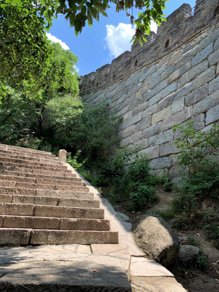 stairs to great wall